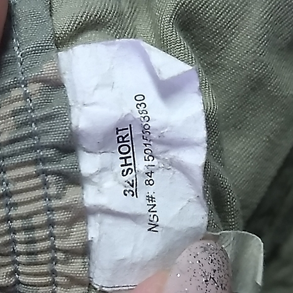 Mens US Air Force Trousers US Military size 32 shirt green and tan - Picture 4 of 7